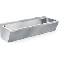 CombiSteel RVS Wasbak Dubbel 1200x425x165mm, 7013.1220