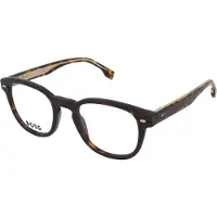 BOSS 1384 49/21/145 DARK HAVANA acetaat herenbril 1384