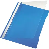 Leitz 10 x Snelhechter standaard - A4 - PVC - blauw - 4191