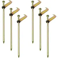 Pricenet rotspen met haak 21 cm staal brons per 6 stuks