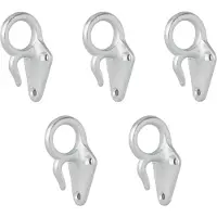 Proplus touwhaak metaal met oog model 2 5 stuks in blister
