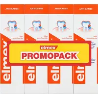 Elmex - Anti-Cariës - Tandpasta - voordeelverpakking - 4 x 75 ml