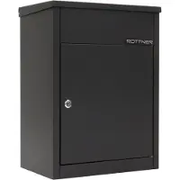 Rottner Pakketbrievenbus Parcel Keeper 500 Zwart