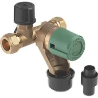 Pentec DUCO BFK12RC Inlaatcombinatie 15x15 knel 6 Bar