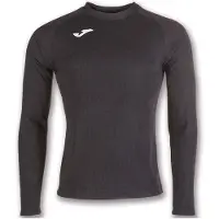 Joma Brama Fleece Shirt Lange Mouw Heren - Zwart | Maat: L