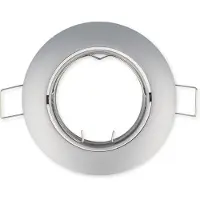 Ledin LED line Inbouwspot - Rond - Aluminium - GU10 Fitting - Ø 80 mm - Mat Grijs