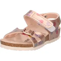 Birkenstock Sandalen Colorado Kids met klittenband- en gespsluiting, smalle schoenwijdte