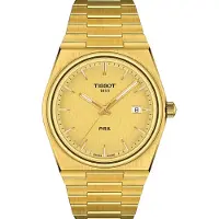 Tissot PRX Gold herenhorloge, quartz, modelnummer T137.410.33.021.00