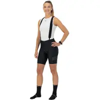 Rogelli Melange Bib Shorts Zwart M Vrouw