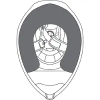 AGV Compact/numo St Wangkussentjes