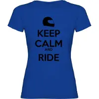 Kruskis Keep Calm And Ride T-shirt Met Korte Mouwen