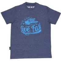 Rock Or Die Live Fast T-shirt Met Korte Mouwen