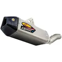 FMF Apex Slip-on Carbon Titanium Kawasaki Zx10 08-10 Niet Gehomologeerde Demper