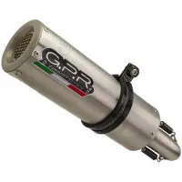 Gpr Exhaust Systems M3 Voge Brivido 500 R 21-22 Stainless Steel Niet Gehomologeerde Slip-on Uitlaatdemper