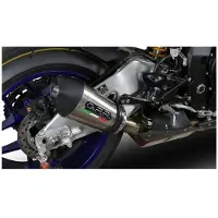 Gpr Exclusive Gpe Anniversary Titanium Yzf R1/r1-m 15-16 Niet Gehomologeerde Slip-on Uitlaatdemper