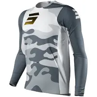 Shot Aerolite Prime Long Sleeve Jersey Grijs M Man