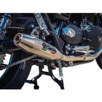 Gpr Exhaust Systems Deeptone Triumph Speed Twin 900 20-21 Stainless Steel Slip On Gehomologeerde Uitlaatdemper
