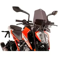 Puig Naked-Bikeruit DUKE 125/390, sterk getint