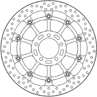 Moto-Master 113217 Remschijf