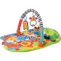 Playgro Krabbeldecke - 5-I-1 - Safari - - One Size - Krabbeldecke