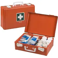 Heka verbandkoffer Toolpack A | 91 producten | Eerste Hulp - Koffer - EHBO - Verbanddoos | Inclusief wandbeugel | Bedrijven - BHV