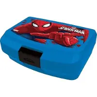 Trudeau - Spiderman Lunchbox - Broodtrommel - Blauw - 20x14cm