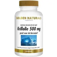 Golden naturals Krillolie 500 mg (60sft)