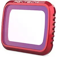 PGYtech UV-filter (Filters, DJI Mavic Air 2), RC drone accessoires, Rood