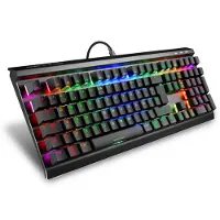 Sharkoon Toetsenbord voor spel - - SGK60 - RGB - Spaans QWERTY - Rode Switch