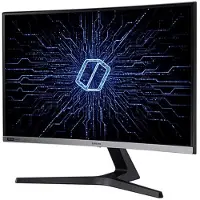 Samsung C27RG54FQR (1920 x 1080 Pixels, 27"), Monitor, Blauw, Grijs