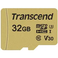 Transcend 32GB micro SDHC Class 10 UHS-I U3 V30 MLC
