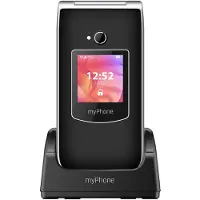 Myphone Mobiele telefoon RUMBA 2 - Zwart - Klaptelefoon - TFT-scherm 2,4 inch - Camera - Bluetooth - microSD