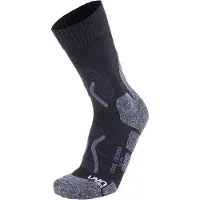 UYN Trekking Cool Merino Sokken Heren, zwart/grijs EU 45-47 2023 Trekking- & Wandelsokken