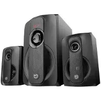 Hiditec 80W zwart, multimedia-luidspreker