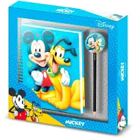 Disney Karactermania Mickey Mouse - Mickey & Pluto Notebook - Multicolours