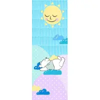Komar Fotobehang Take A Nap - Blauw - 2,80m X 100cm