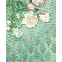 Komar Vliesbehang Digitale print vlies - Rose Poem - Afmeting 200 x 250 cm