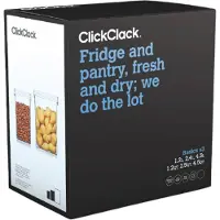 Mbs ClickClack vershouddozen Basics polycarbonaat 3-delig