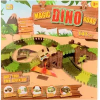 Voordeeldrogisterij Premium Magic Road Dino Racebaan - 141-delig