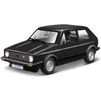 Bburago Schaalmodel Volkswagen Golf 1 Zwart 1:24 - Speelgoed Auto's