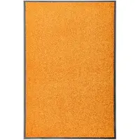 vidaXL Deurmat wasbaar 60x90 cm oranje
