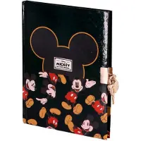 KARACTERMANIA - Disney - Mickey Mouse - True-Lock en Sleuteldagboek - Zwart