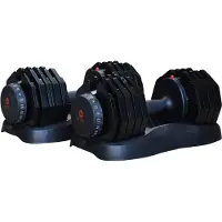 Rs Sports Selector dumbells l 2 x 25 kg l Verstelbare dumbell
