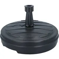 Sonstiges Parasolvoet - Kunststof - Voor Standaard Parasol - Vulbaar met Water of Zand - Ø 45 cm - Rond