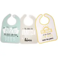 Cstore Babycalin Set Van 3 Slabbetjes