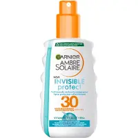 Garnier Ambre Solaire Invisible Protect Transparante Bronze Zonnebrandspray Spf 30 200 Ml