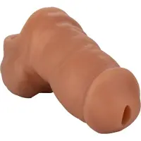 Calexotics - Soft Silicone Stand-To-Pee - Dildos Bruine Beige