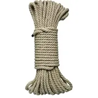 Doc Johnson - Kink - Hogtied - Bind & Tie - 6mm Hemp Bondage Rope - 30 Feet