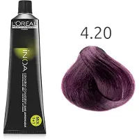 L'Oréal Haarverven & Kleuringen Inoa Inoa Haarfarbe 4.20 middelbruin intens violet 60 ml