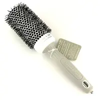 Olivia Garden Expert Blowout Borstel Blowout Shine Brush White&Grey Ø45mm